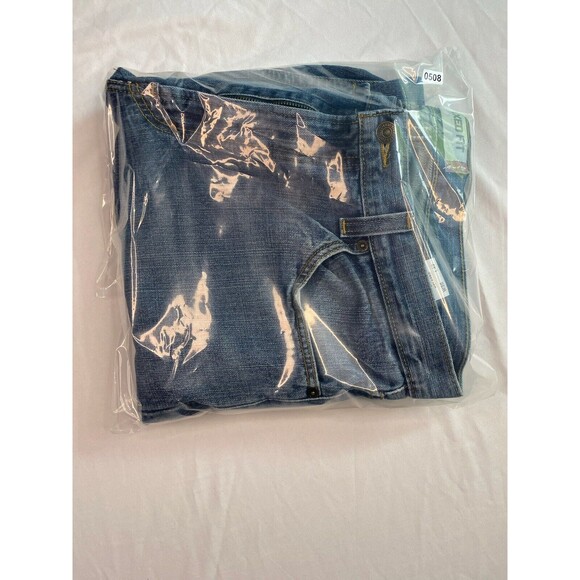 Levis 550 Men Relaxed Fit Blue Jeans Medium Wash Distressed Denim 36x32 EUC - Picture 9 of 10